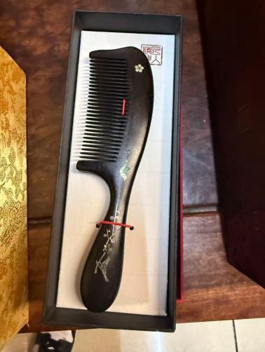 螺钿雀跃梳子 （长柄） 商品图0