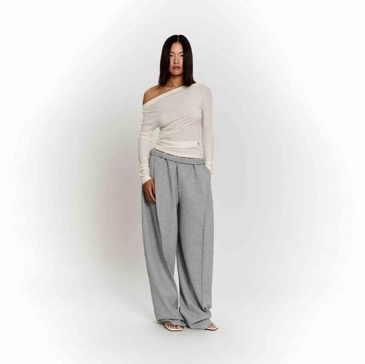 一字领T恤 商品图0