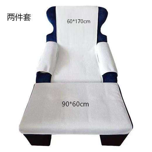大方格足浴沙发巾四件套二件套 足疗按摩美甲沙发套 足浴沙发巾四件套 足疗沙发套 商品图2