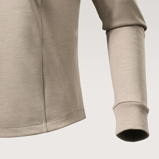 KAILAS凯乐石 XM4 女款连帽半开美丽诺羊毛抓绒衣 KG2532294 商品图4