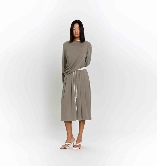 拼色软糯半裙 商品图0