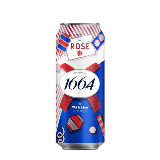 凯旋1664 桃红浓郁覆盆子味9.6°P啤酒 500ml/1听/6听/12听 商品图1