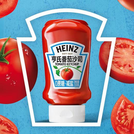 亨氏0蔗糖番茄沙司 330g/袋 商品图1