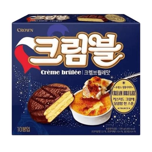 克丽安 焦糖布丁味派320g 크라운 크림블320g 商品图0