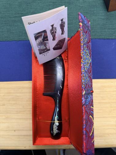 螺钿梳子 （长柄） 商品图0