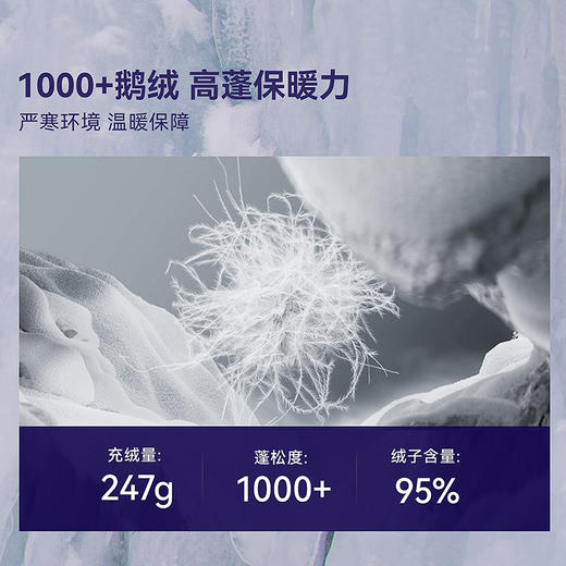 KAILAS凯乐石 6000GT LT雪山羽绒服 KG2613105 商品图3