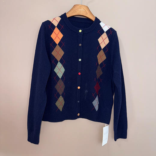 【特价不退换】良木礼山羊绒开衫（2219F) 商品图0