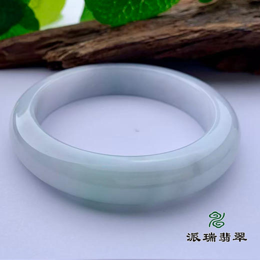 派瑞翡翠 翡翠手镯 糯种 绿色 商品图3