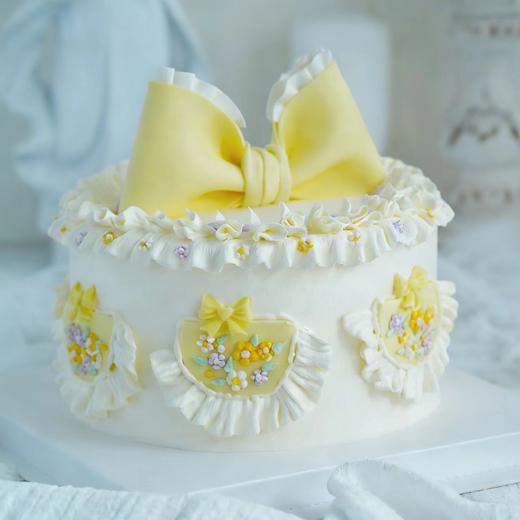 【新款】花漾少女心蝴蝶结蛋糕 ：甜甜少女心，如蝶般翩翩起舞~~ 商品图0