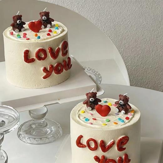 【情人节】LOVE YOU 小熊蛋糕 | 小熊邮递员已送达，请注意查收这份心动~~ 商品图2
