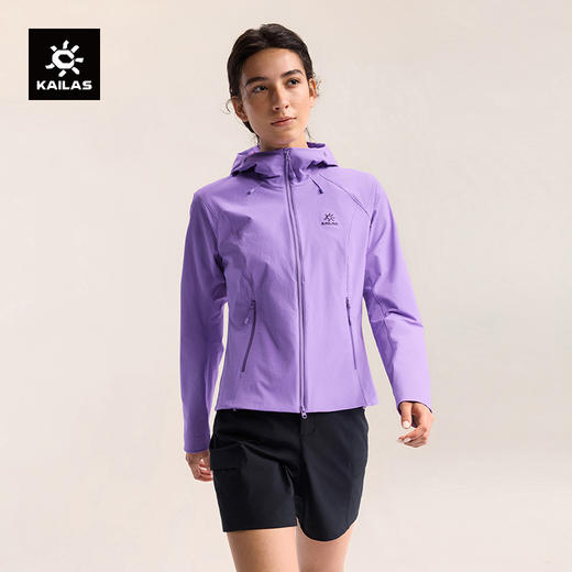 KAILAS凯乐石 女款M8连帽软壳外套 KG2619206 商品图0