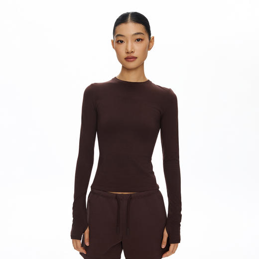 Oneup圆领修身长袖 商品图2