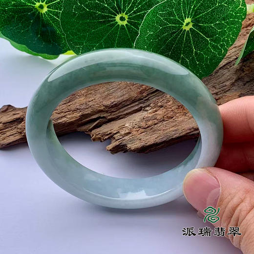 派瑞翡翠 翡翠手镯 糯种 绿色 商品图1