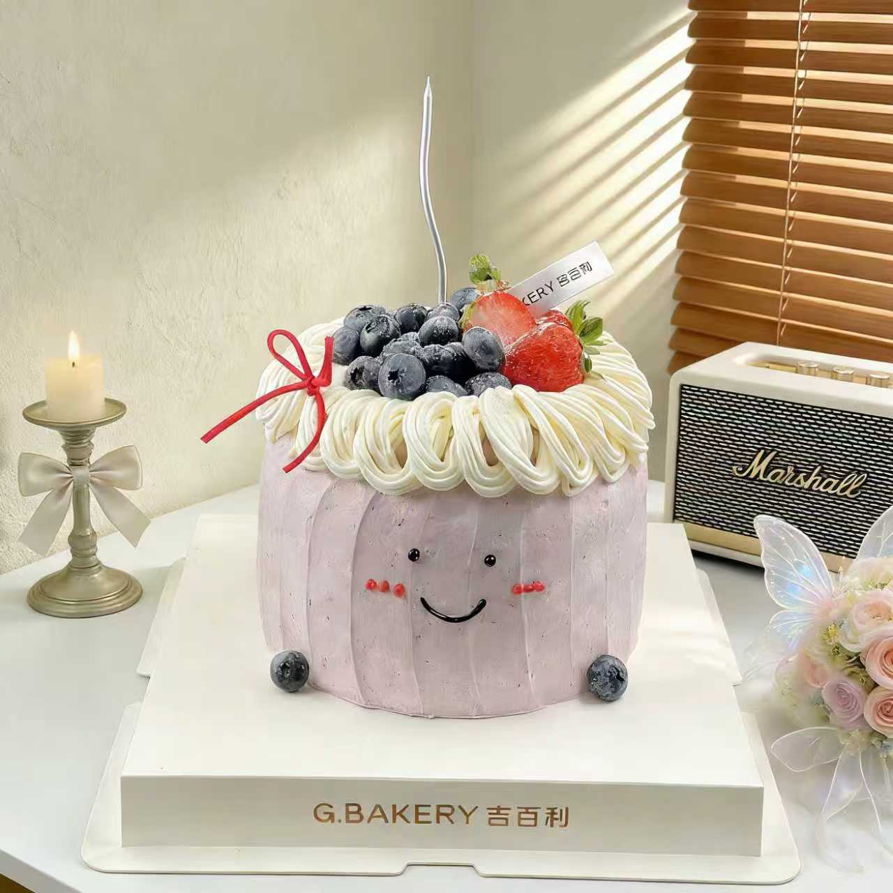 蓝莓宝宝  6/8/英寸蛋糕