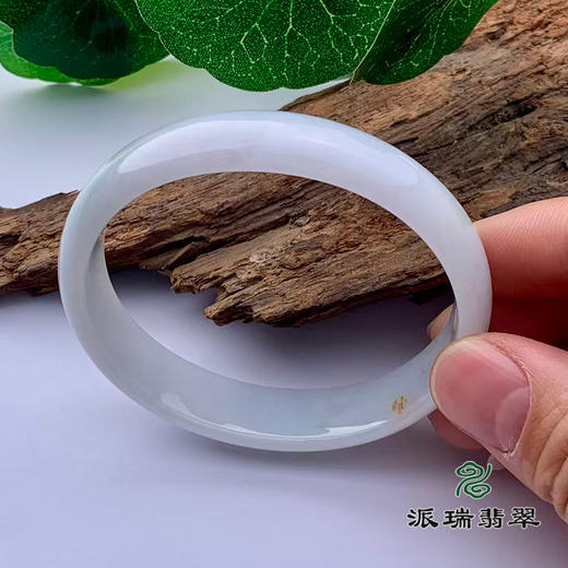 派瑞翡翠 翡翠手镯 糯种 绿色 商品图0