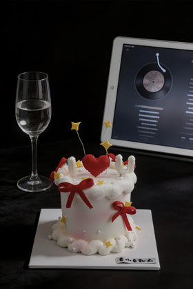 情人节蛋糕—I love you