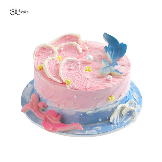 双鱼座 ∙ 逐浪 ∙ 芋泥 血糯米裱花蛋糕 商品图2