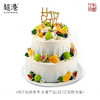 蓝梦果缤纷双层生日蛋糕 商品缩略图3
