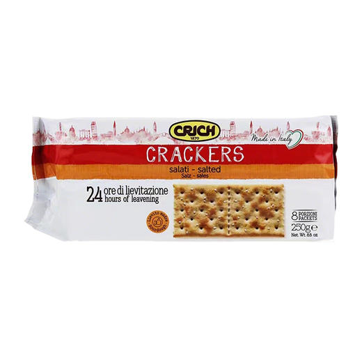意大利进口可意奇-咸味梳打饼干250g/袋 商品图5
