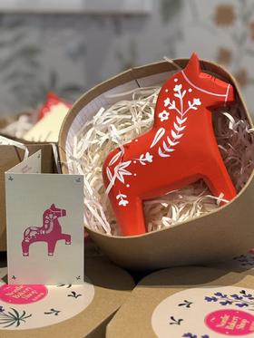 北欧饼铺达拉木马Nordic Bakery Dala horse