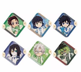 ufotable 鬼灭之刃 2023白色情人节 钻石形徽章 吧唧 A盒 6包/盒 国谷