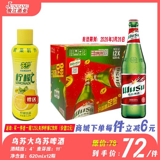 乌苏啤酒大乌苏 酒精度4° 麦芽度11° 商品图0