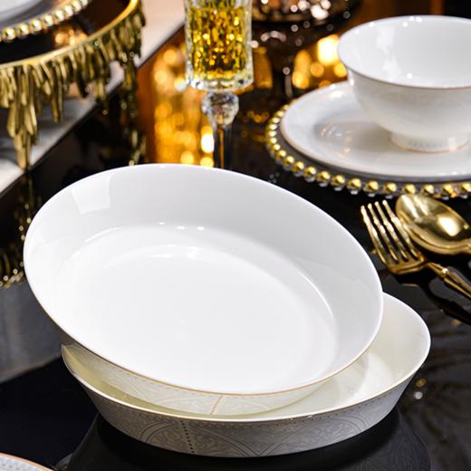 耐高温可洗碗机微波炉消毒柜适用凡瑞斯旭日韶华骨瓷餐具散件 商品图5