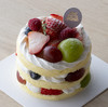 3.7英寸 | 缤纷鲜果裸蛋糕 商品缩略图0