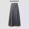 玛克门店发货：MAXRIENY复古感少女百褶西装半裙货号：MC86SK033 商品缩略图3