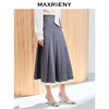 玛克门店发货：MAXRIENY复古感少女百褶西装半裙货号：MC86SK033 商品缩略图1