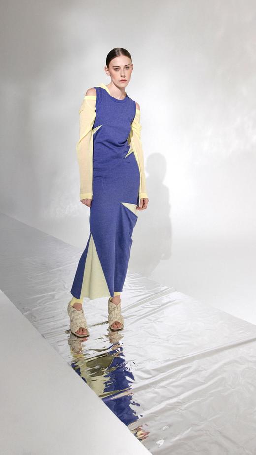 曲线插片连衣裙 商品图0