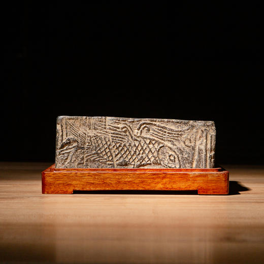 汉晋“鲲鹏”古砖制砚 商品图4