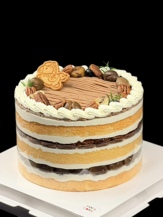 栗子脆脆裸蛋糕 商品图10