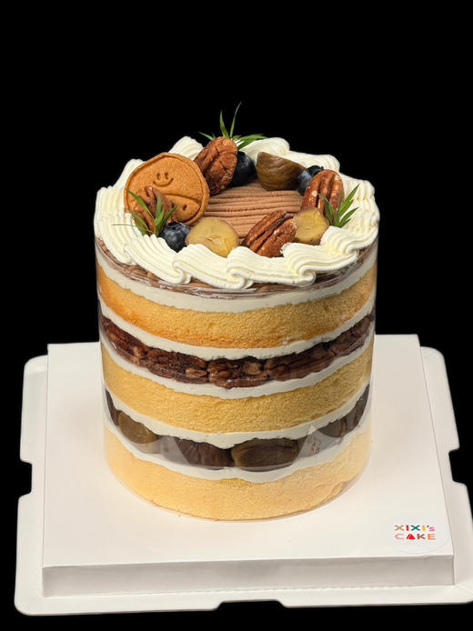 栗子脆脆裸蛋糕 商品图5