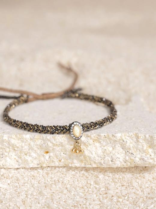 订购8周到｜Marie Laure Chamorel-N° 931-焦糖色 编织 手链［法国设计师］ 商品图2