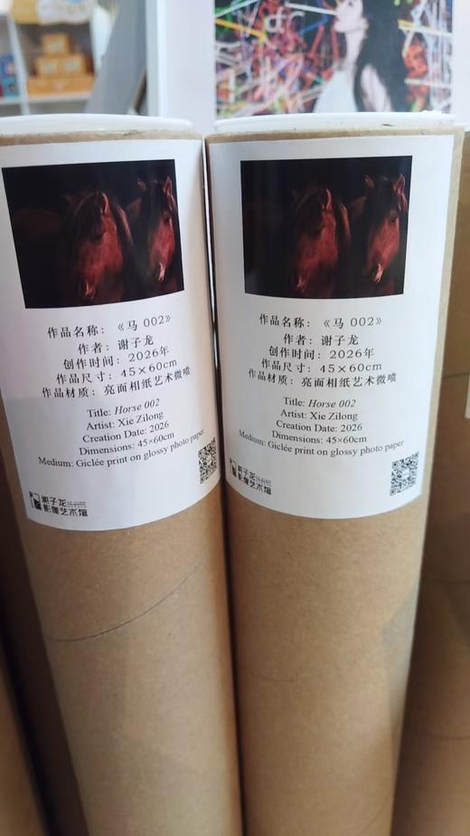 双骏红马海报 商品图1