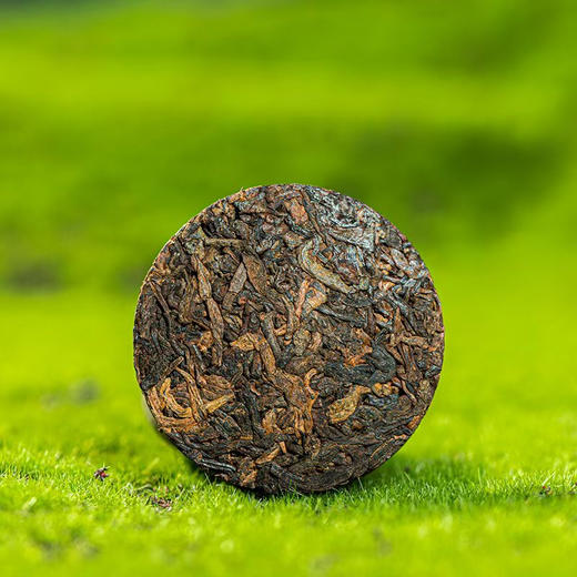 无墨记有机晒白小玉饼-勐海白茶512克/盒 商品图4