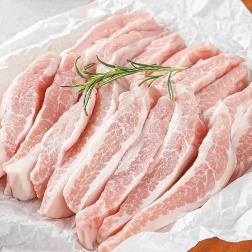 猪肉松板肉烧烤用500g돼지고기 항정살 구이용 商品图0