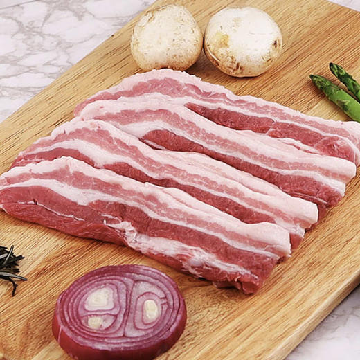 黑猪肉五花肉烧烤用500g흑돼지고기 삼겹살 구이용 商品图0