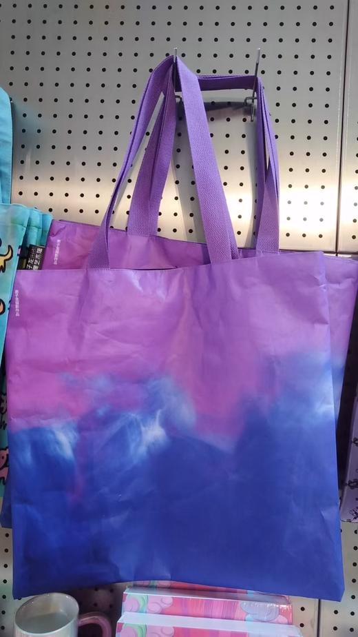 粉蓝马年帆布包 商品图2