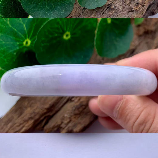 派瑞翡翠 翡翠手镯 糯种 绿色 商品图2