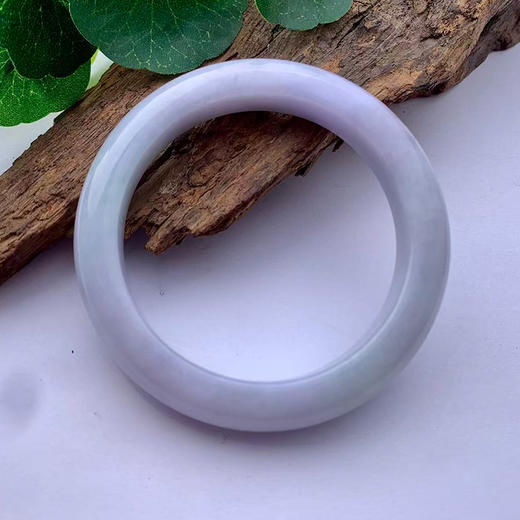 派瑞翡翠 翡翠手镯 糯种 绿色 商品图1