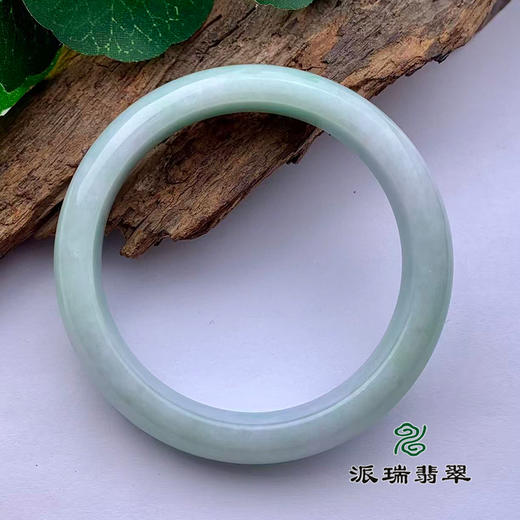派瑞翡翠 翡翠手镯 糯种 绿色 商品图1