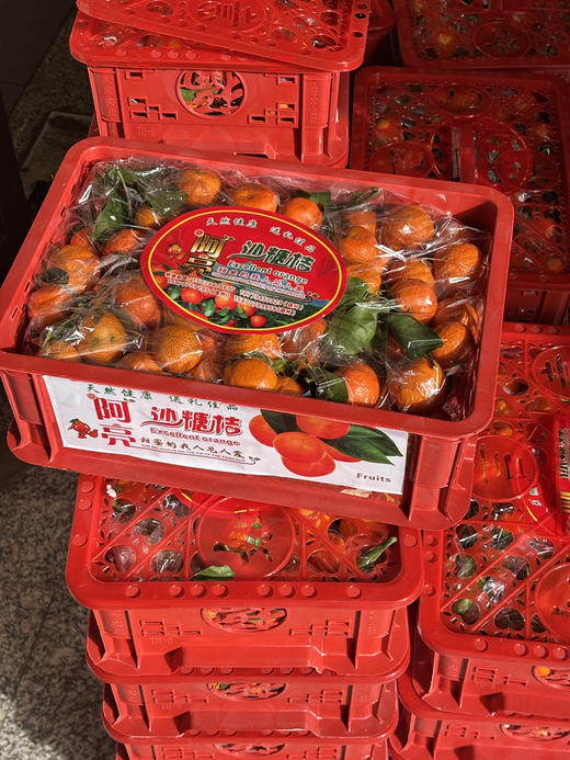 17.8一筐广西砂糖橘中果（毛重约5.8斤左右) 商品图0