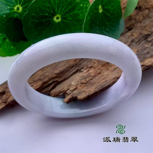 派瑞翡翠 翡翠手镯 糯种 绿色 商品图0