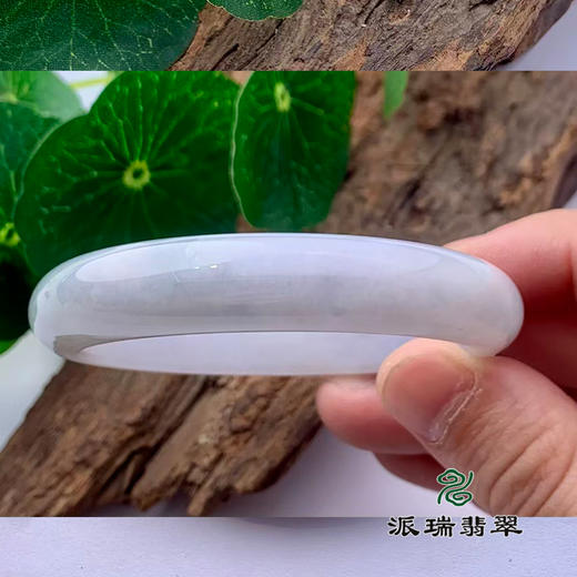 派瑞翡翠 翡翠手镯 糯种 绿色 商品图2