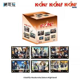 潮可玩 轻音少女 制服系列 方形徽章 吧唧 6包/盒 国谷