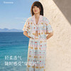 奶糖派夏季睡衣女短袖黄油小熊联名蛋糕熊海边凉感休闲家居服套装 商品缩略图2