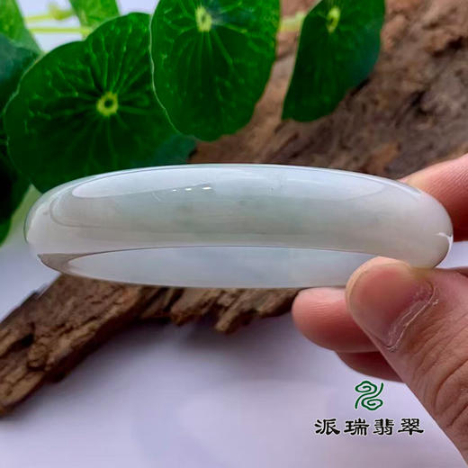 派瑞翡翠 翡翠手镯 糯种 绿色 商品图2