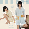奶糖派睡衣女夏季黄油小熊联名爱神熊薄款可爱短袖短裤家居服套装 商品缩略图1